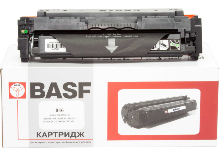 Картридж BASF аналог Canon 046 (LBP650, LBP653, LBP654, MF730, MF731, MF732, MF733, MF734, MF735) Black