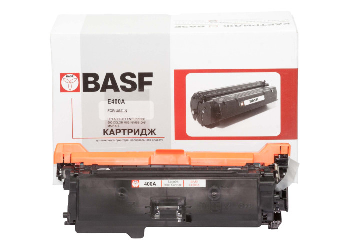Картридж BASF аналог HP 507A, CE400A (Enterprise 500 Color M551, M570, M575) Black