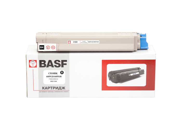 Картридж BASF для OKI C810, C830, MC860 аналог 44059120 / 44059108 Black