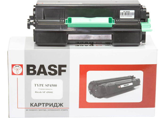 Картридж BASF аналог Ricoh SP4500E, 407340 (Aficio SP3600, SP3610, SP4510)