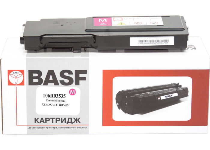 Картридж BASF для Xerox VersaLink C400, C405 (аналог 106R03535) Magenta