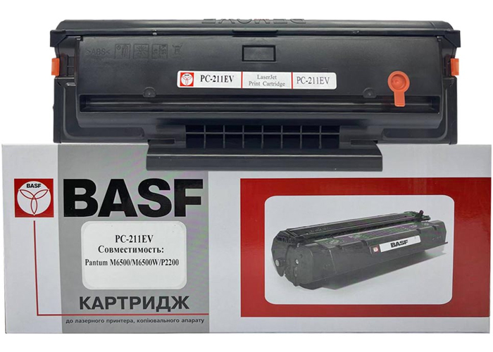 Картридж для Pantum P2200, P2500, M6500, M6600 (аналог PC-211EV) BASF-KT-PC211EV