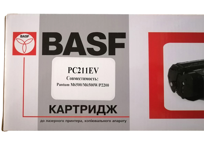 Картридж для Pantum P2200, P2500, M6500, M6600 (аналог PC-211EV) BASF-KT-PC211EV