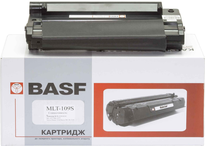 Картридж BASF для Samsung SCX-4300, Xerox WorkCentre PE114e (аналог MLT-D109S) 2000арк