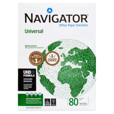 Папір офісний білий Navigator клас A, формат A3, 80г/м², 500арк
