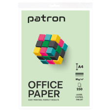 Папір офісний білий A4 80г/м² PATRON Office PN-PU-003-2 (Class C) 250л