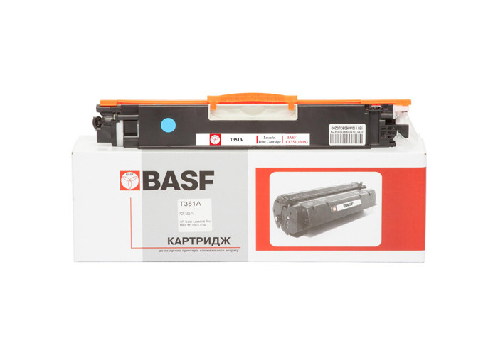 Картридж BASF для HP CLJ M176n, M177fw (CF351A) Cyan