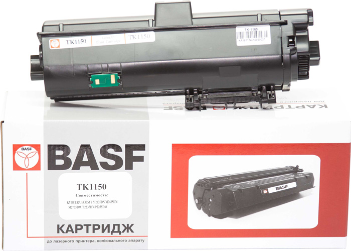 Картридж з тонером для Kyocera ECOSYS P2235, M2135, M2635, M2735 (аналог TK-1150) BASF-KT-TK1150