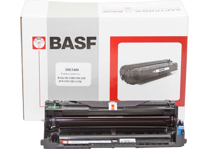 Драм картридж (фотобарабан) BASF для Brother HL-L5000, L5100, L5500, L5700 (DR-DR3400)