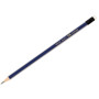 Олівець графітовий НВ 0,5мм, тригранний, з гумкою Baoke (PL1677) чорний