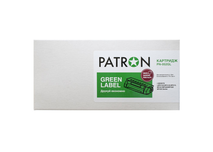 Картридж Patron Green Label аналог Canon 052 (PN-052GL) LBP212, LBP214, MF421, MF426, MF428, MF429