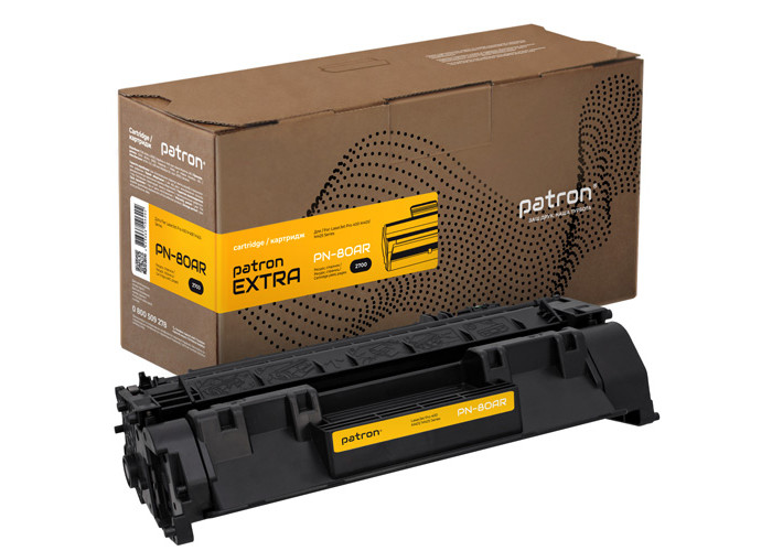 Картридж Patron Extra для HP LaserJet M401, M425 (аналог CF280A) PN-80AR