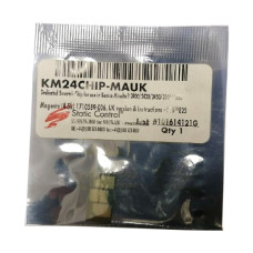 Красный чип для Konica Minolta Magicolor 2400, 2430, 2450, 2480, 2500, 2550 (KM24CHIP-MAUK) Magenta