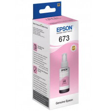 Чорнила рожеві Epson L800, L805, L810, L850, L1800 (C13T67364A) Light Magenta