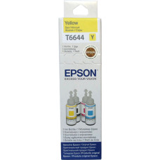 Чорнила Epson L100, L110, L200, L300, L365, L455, L486, L550, L565, L1300, L3050 (C13T66444A) Yellow