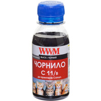 Чорнило WWM для Canon CLI-226Bk, CLI-426Bk, CLI-451Bk, CLI-521Bk (C11/B-2) водорозчинне Black 100г