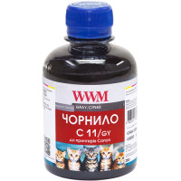 Чорнило WWM для Canon CLI-426GY, CLI-521GY (C11/GY) водорозчинне GRAY 200г