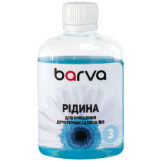 Жидкость Barva №3 для очистки печатающих головок Canon, Epson, HP, Lexmark с пигментными чернилами