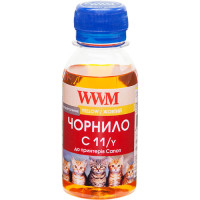 Чорнило WWM для Canon CL-511, CL-513, CLI-426Y, CLI-521Y, CL-441 (C11/Y-02) водорозчинне Yellow 100г