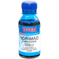 Чорнило WWM універсальне для Canon / HP / Lexmark (U06/C-2) водорозчинне Cyan 100г