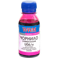 Чорнило WWM універсальне для Canon / HP / Lexmark (U06/M-2) водорозчинне Magenta 100г