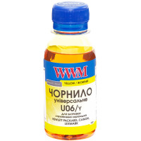 Чернила WWM универсальные для Canon / HP / Lexmark (U06/Y-2) водорастворимые Yellow 100г