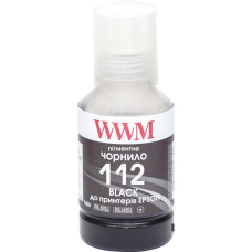 Чорнила WWM E112BP для Epson L11160, L15150, L15160, L15180, L6490, L6550, L6570, L6580 (140г) Black