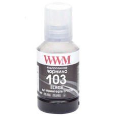 Чорнило WWM аналог Epson 103 для L3100, L3110, L3150, L1110, L3151, L3156, L3160, L5190 (140г) Black