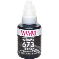 Чернила WWM E673B для Epson L800, L805, L810, L850, L1800 (140г) Black