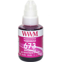 Чорнила WWM E673M для Epson L800, L805, L810, L850, L1800 (140г) Magenta