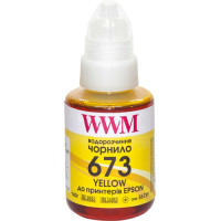 Чорнила WWM E673Y для Epson L800, L805, L810, L850, L1800 (140г) Yellow