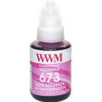 Чорнила WWM E673LM для Epson L800, L805, L810, L850, L1800 (140г) Light Magenta