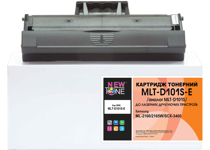 Картридж NewTone для Samsung ML-2160, ML-2165, SCX-3400, SCX-3405 (аналог MLT-D101S)