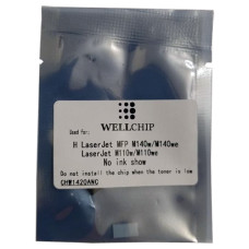 Чип HP LaserJet M110, M140w MFP (картридж W1420A/W1420X) non-counting chip не отображает остаток тонера