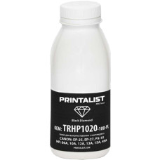 Тонер Printalist для HP 1010, 1018, 1020, 1022, 1150, Canon LBP-2900, LBP-3200, MF4018 (TRHP1020-100-PL) 100г