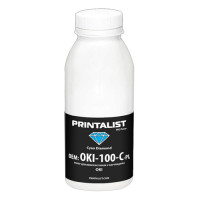 Тонер OKI C3100, C3400, C5100, C5300, C5600, C5700, C5800, C5900, C8600, C9600, C9800 (OKI-100-C-PL) Cyan 100г