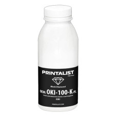 Тонер OKI C3100, C3400, C5100, C5300, C5600, C5700, C5800, C5900, C8600, C9600, C9800 (OKI-100-K-PL) Black 100г