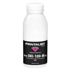 Тонер OKI C3100, C3400, C5100, C5300, C5600, C5700, C5800, C5900, C8600, C9600, C9800 (OKI-100-M-PL) Magenta 100г