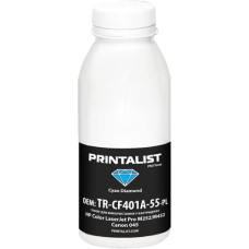 Тонер Printalist для Canon LBP611, LBP621, LBP673, MF752, MF754, HP 4203, 4303, M155, M184, M480 (TR-CF401A-55-PL) 50г Cyan