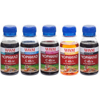 Чорнила WWM для Canon PGI-450, CLI-451, CL-94, PGi-470 (C45SET-5) 5x100мл